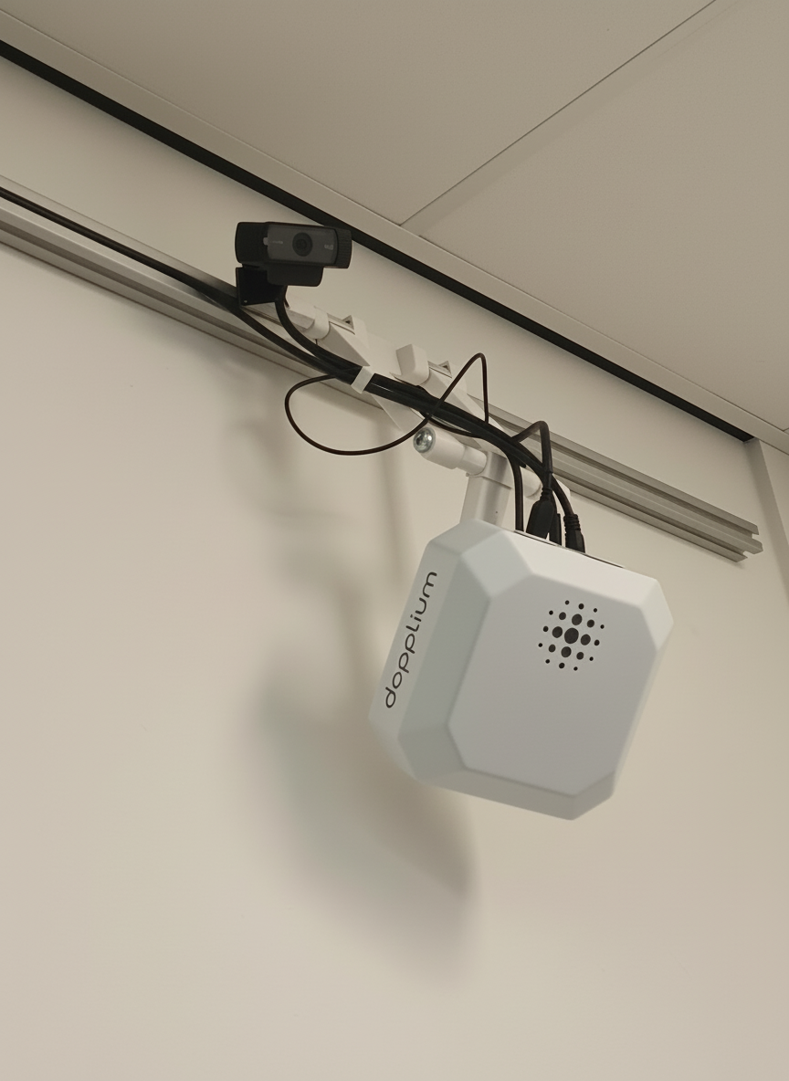 Dopplium Radar System Installed at TU Delft's MS3 research group